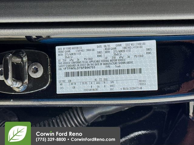 New 2025 Ford F150 Lariat w/ Equipment Group 502A High image 36