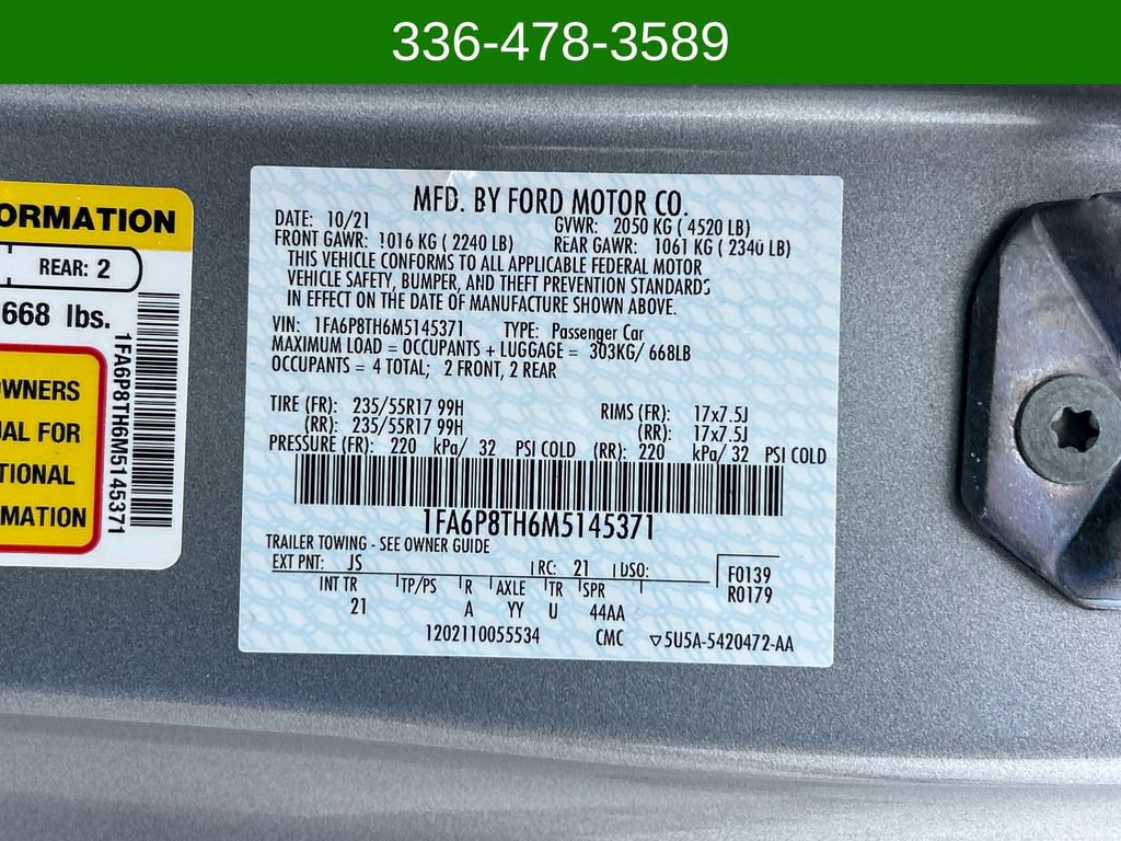 Used 2021 Ford Mustang EcoBoost image 28