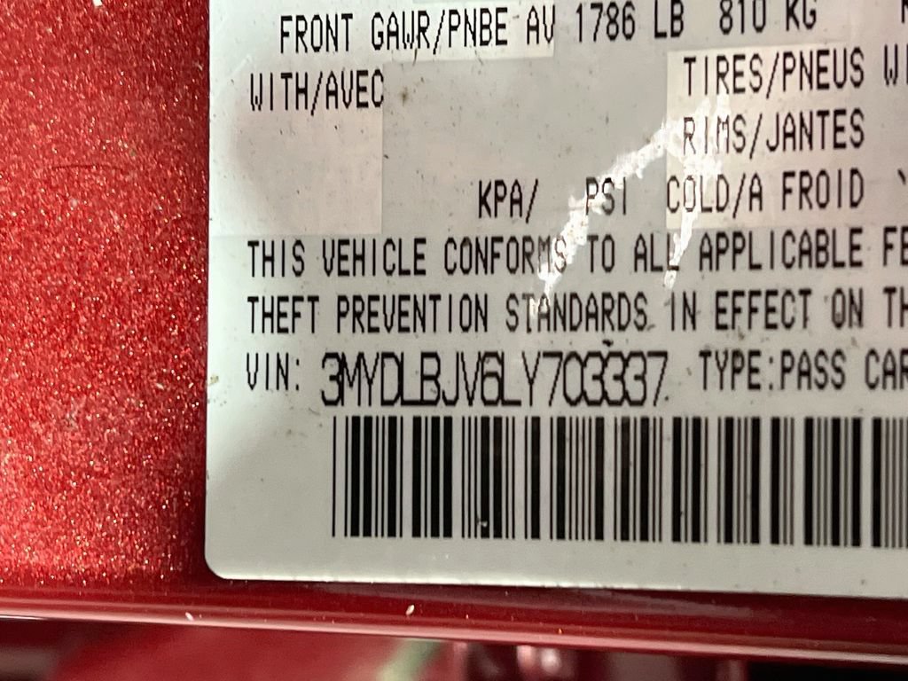 Certified 2020 Toyota Yaris XLE FWD image 26