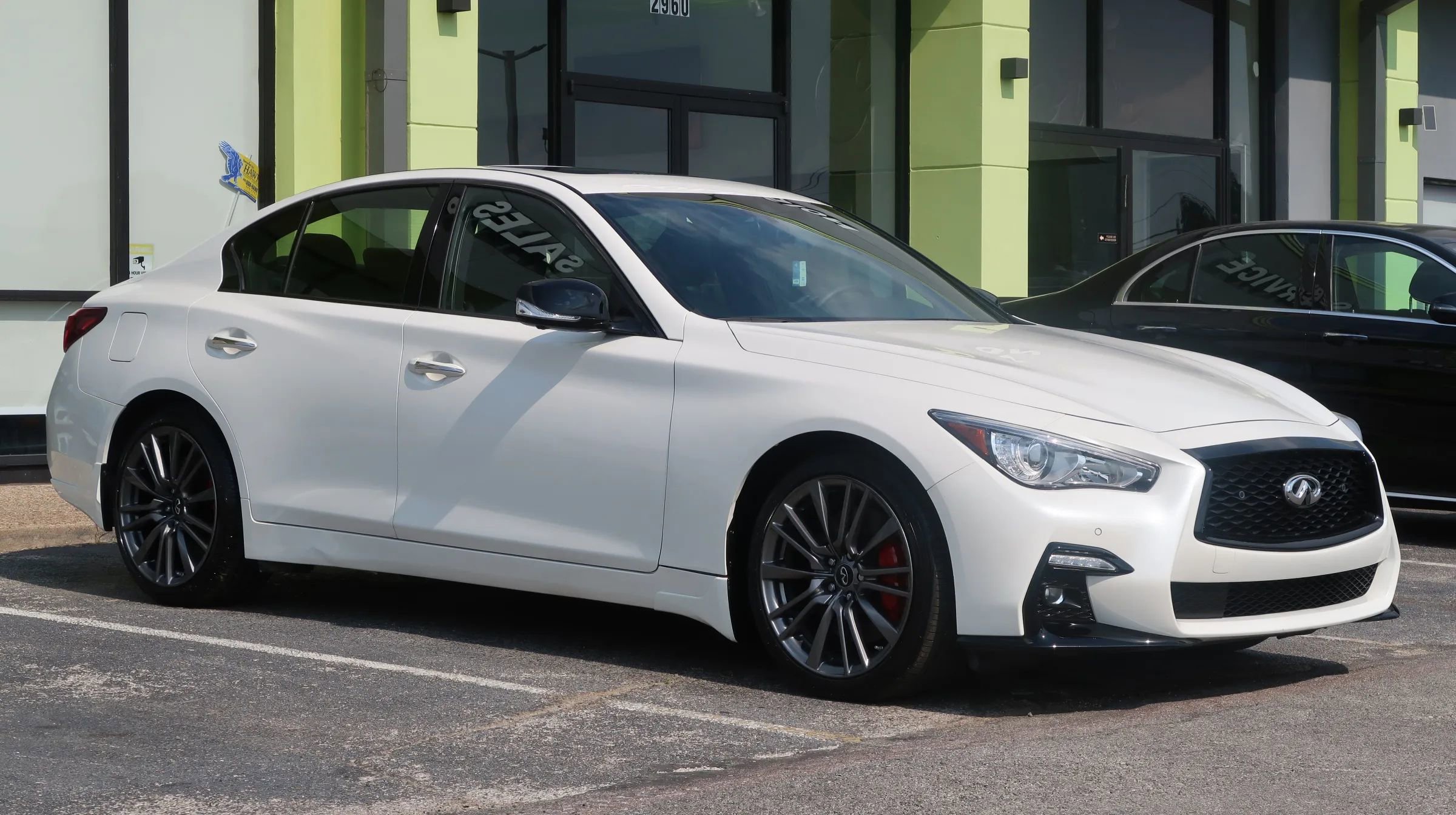 Used 2024 INFINITI Q50 Red Sport 400 RWD image 3