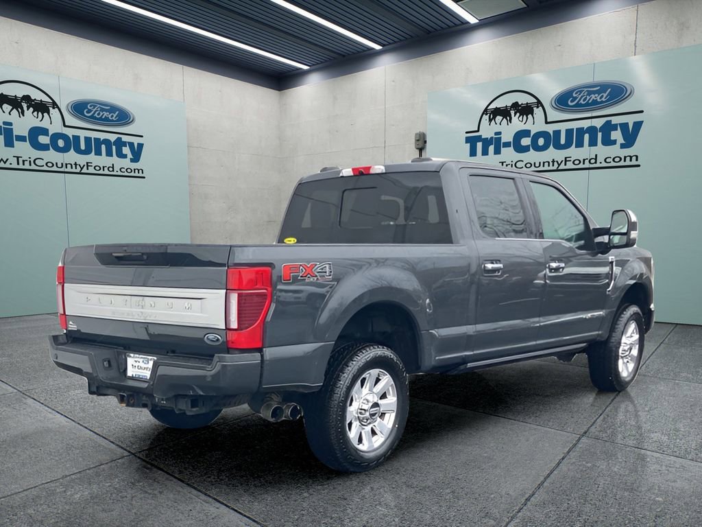 Used 2021 Ford F250 Platinum w/ FX4 Off-Road Package image 2