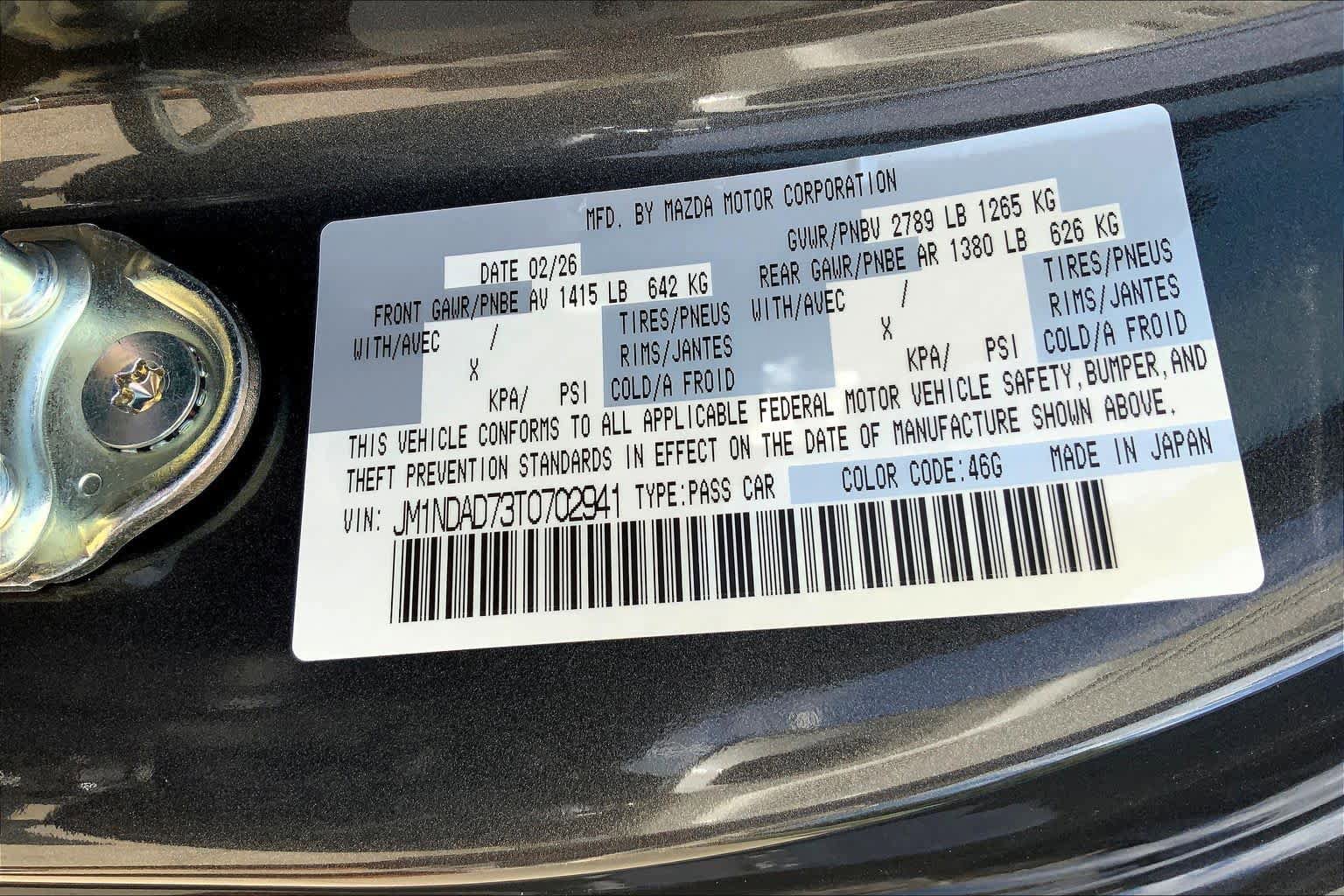 New 2026 MAZDA MX-5 Miata Grand Touring RWD image 21