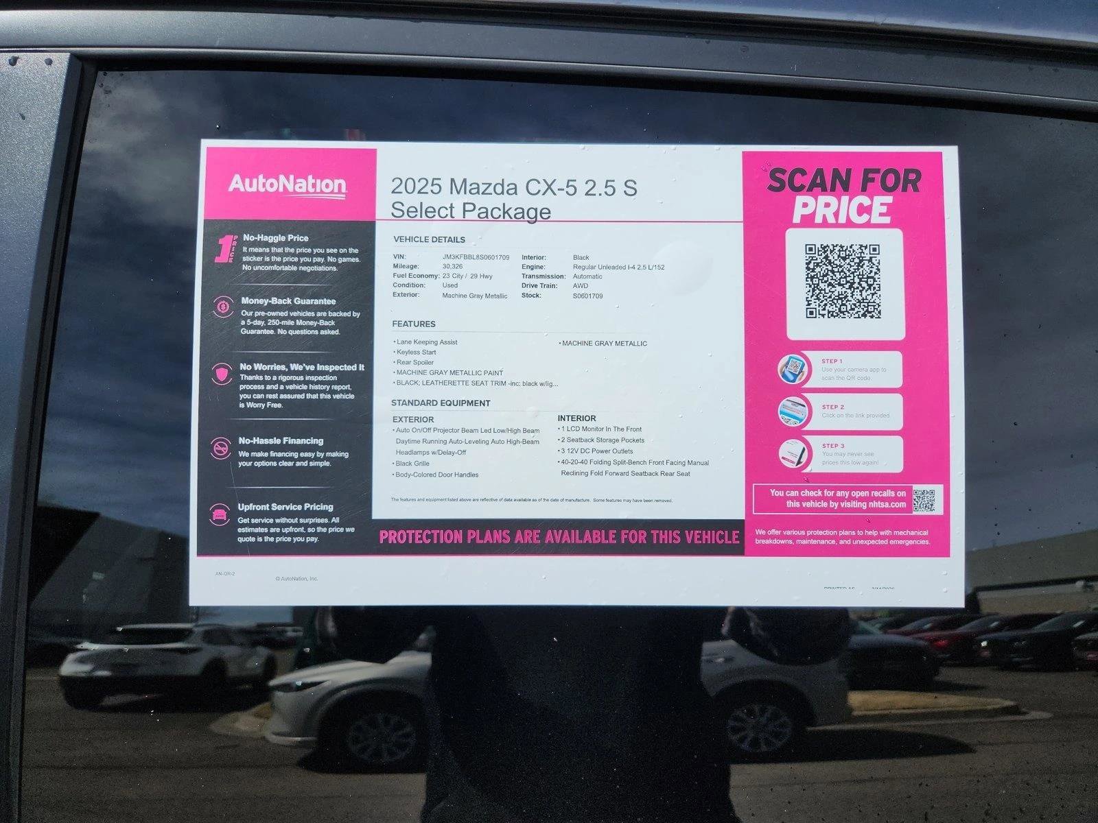 Used 2025 MAZDA CX-5 AWD 2.5 S w/ Select Package image 19