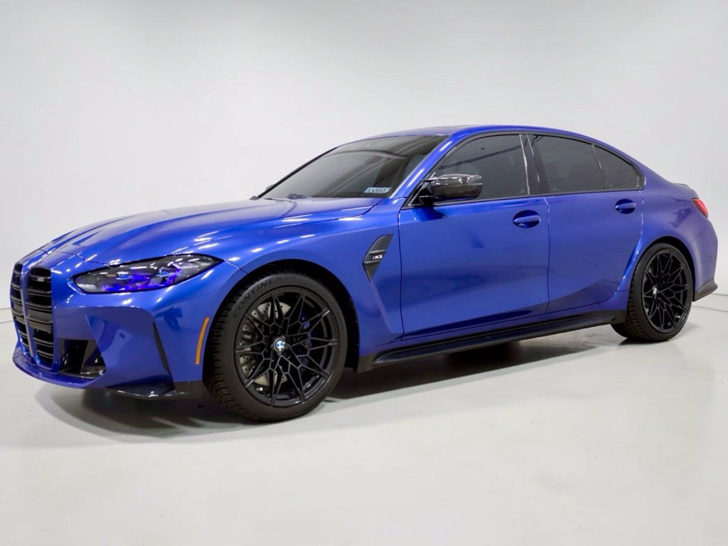Used 2023 BMW M3 w/ M Carbon Exterior Package RWD image 26