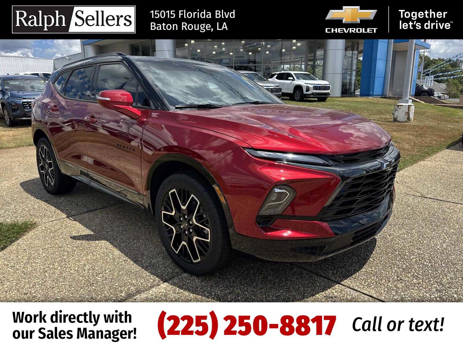 New 2026 Chevrolet Blazer RS w/ Driver Confidence II Package AWD/4WD image 1
