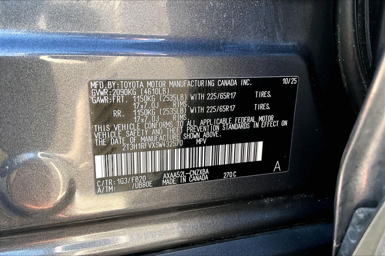 Used 2025 Toyota RAV4 LE FWD image 35