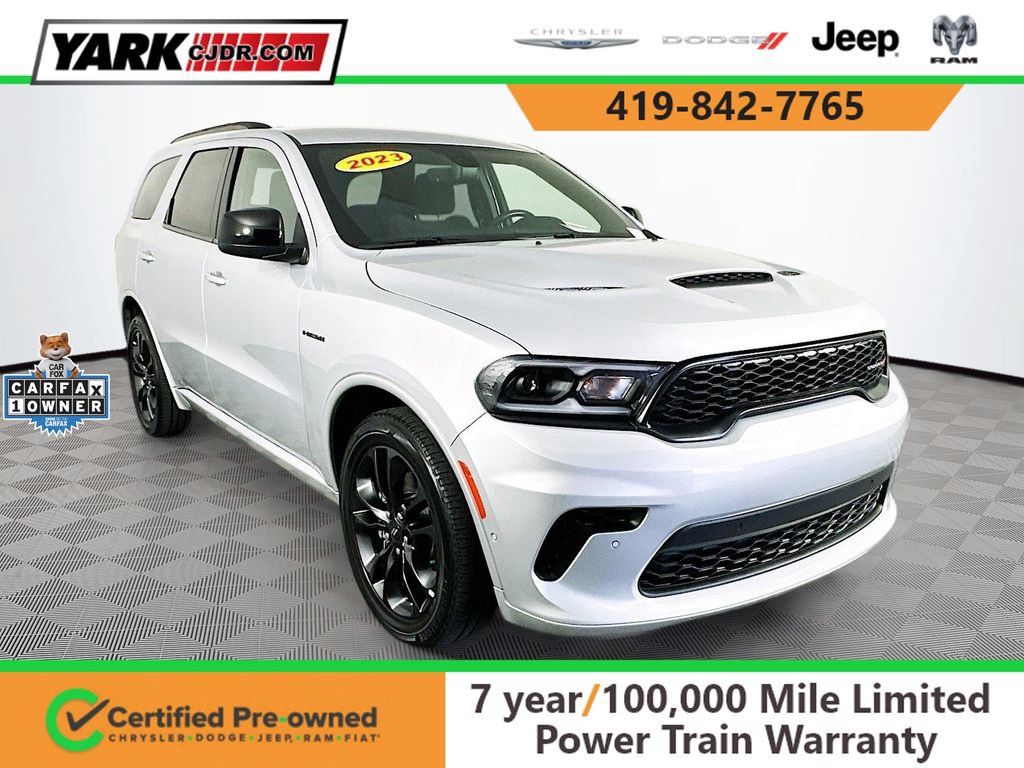 Certified 2023 Dodge Durango R/T w/ Blacktop Package AWD/4WD 360° Tour
