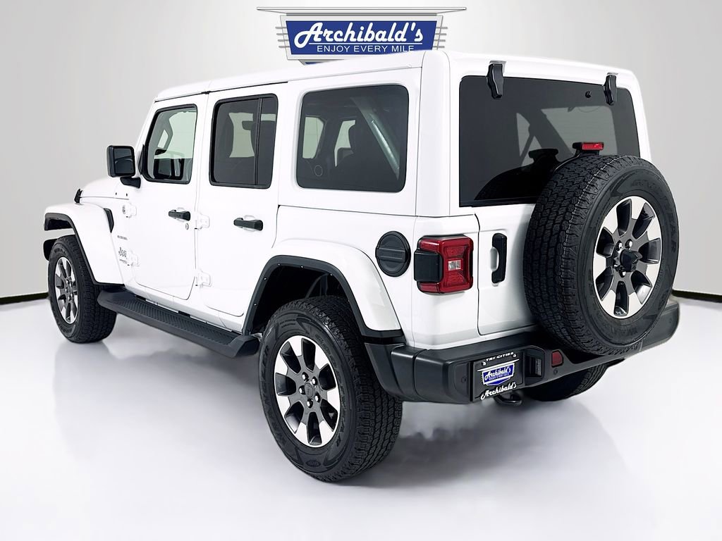 Used 2021 Jeep Wrangler Unlimited Sahara w/ Uconnect 4C Nav & Sound Group image 4