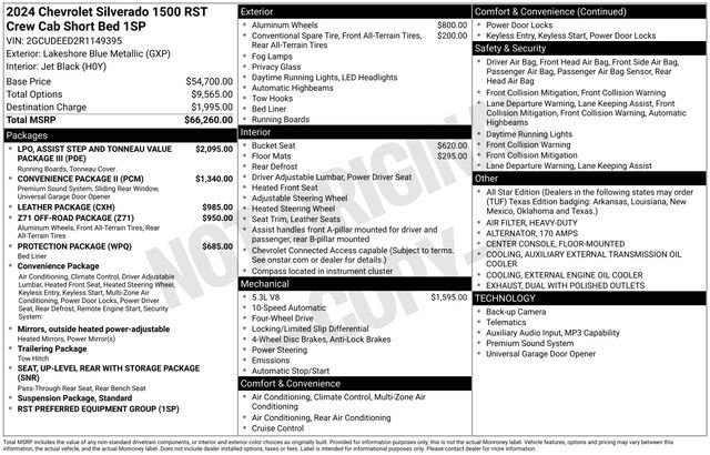 Used 2024 Chevrolet Silverado 1500 RST image 41