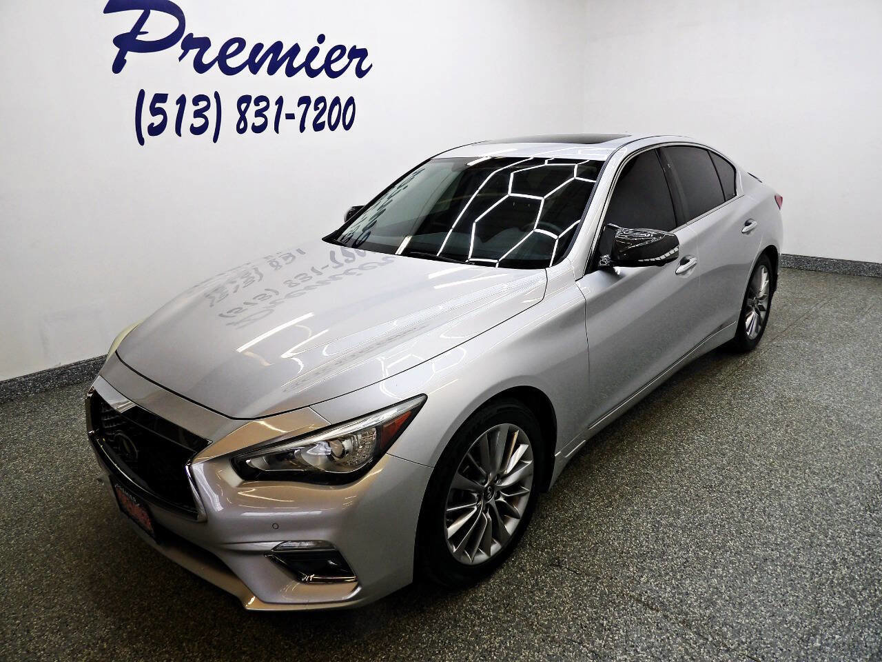 Used 2018 INFINITI Q50 Luxe w/ Essential Package (3.0T Luxe)