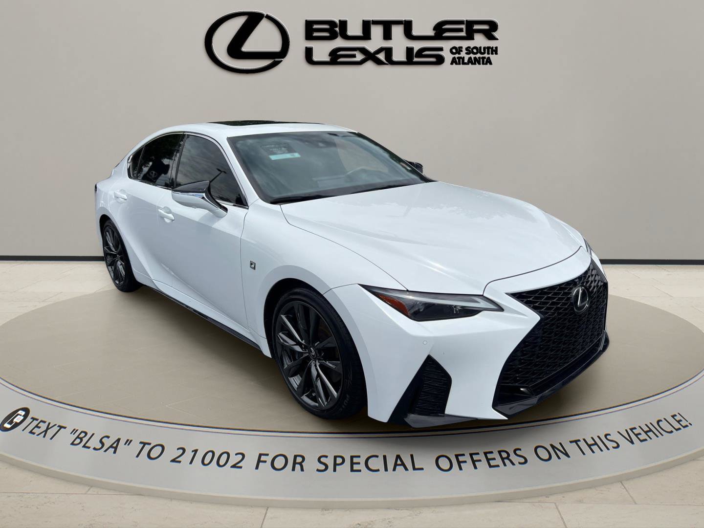 Certified 2023 Lexus IS 350 F Sport w/ Navigation Package RWD image 3