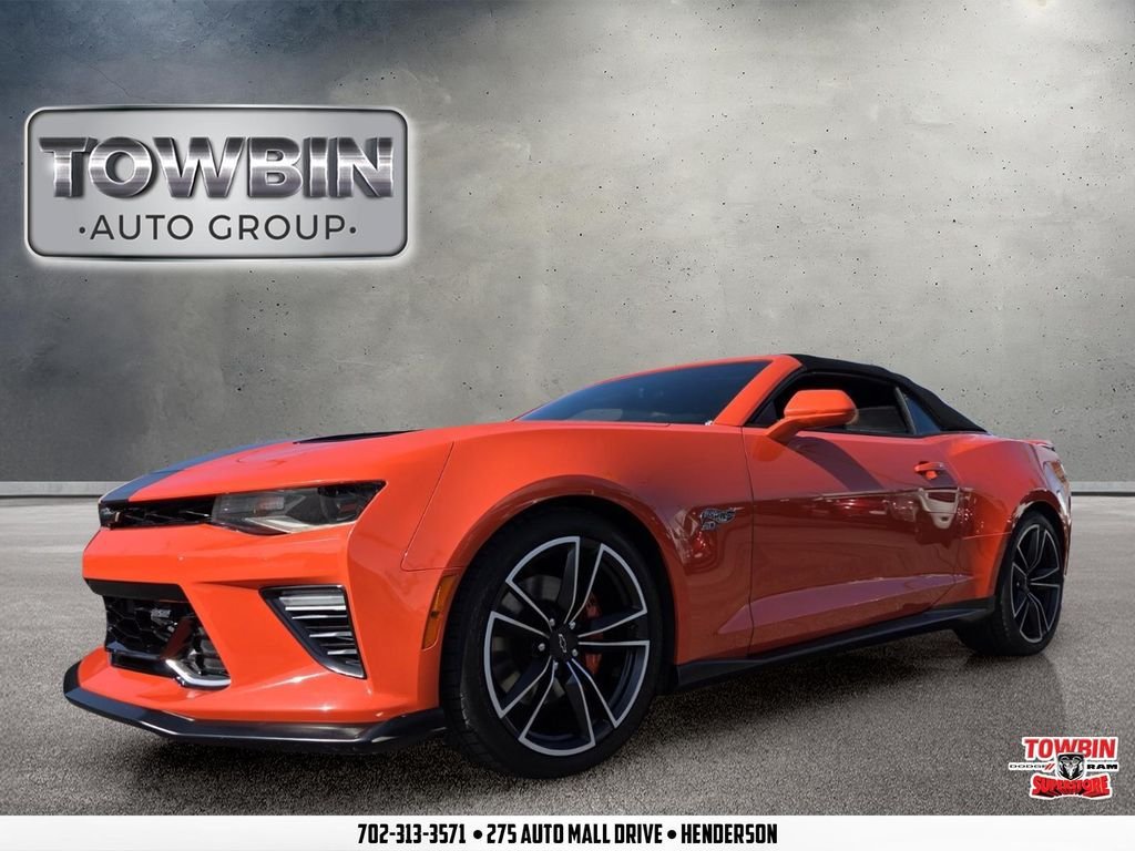 Used 2018 Chevrolet Camaro SS w/ Hot Wheels Edition RWD image 1