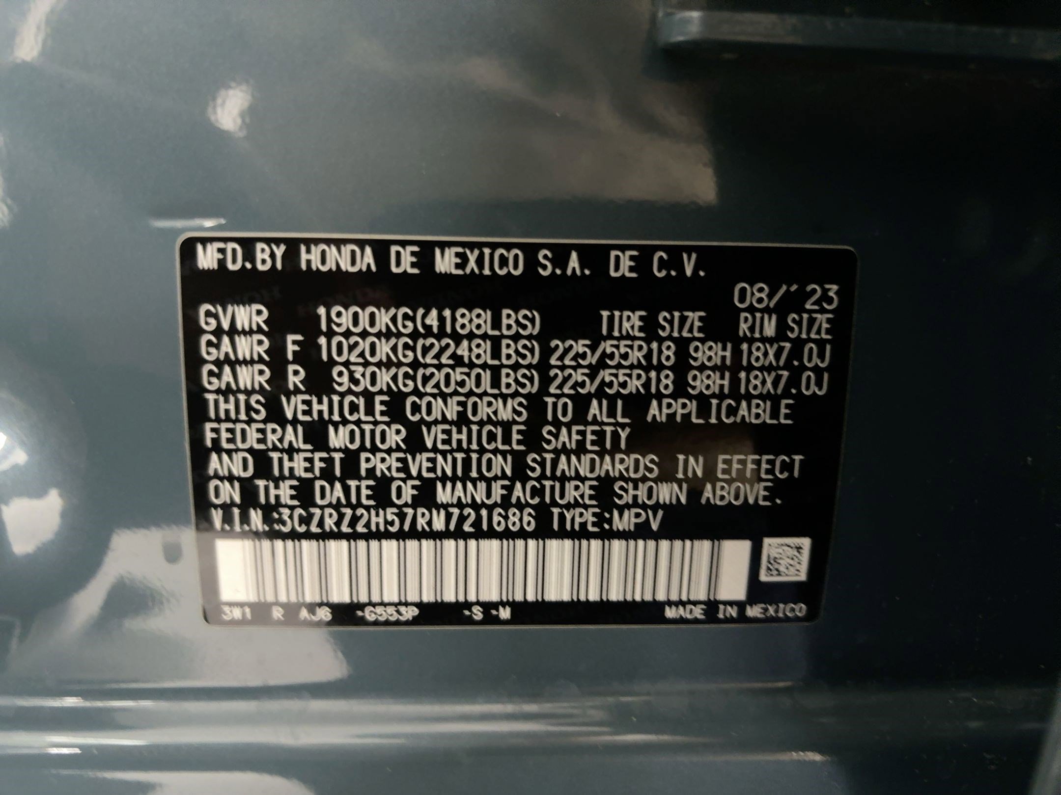 Used 2024 Honda HR-V Sport image 21