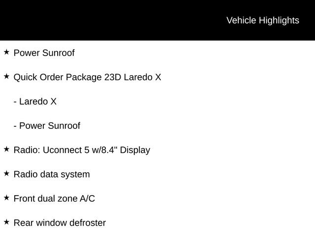 Used 2024 Jeep Grand Cherokee L Laredo AWD/4WD image 9