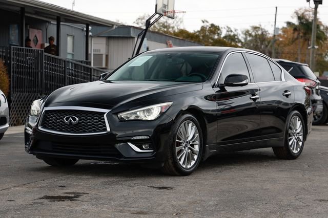 Used 2021 INFINITI Q50 Luxe w/ Seat & Sound Package image 4