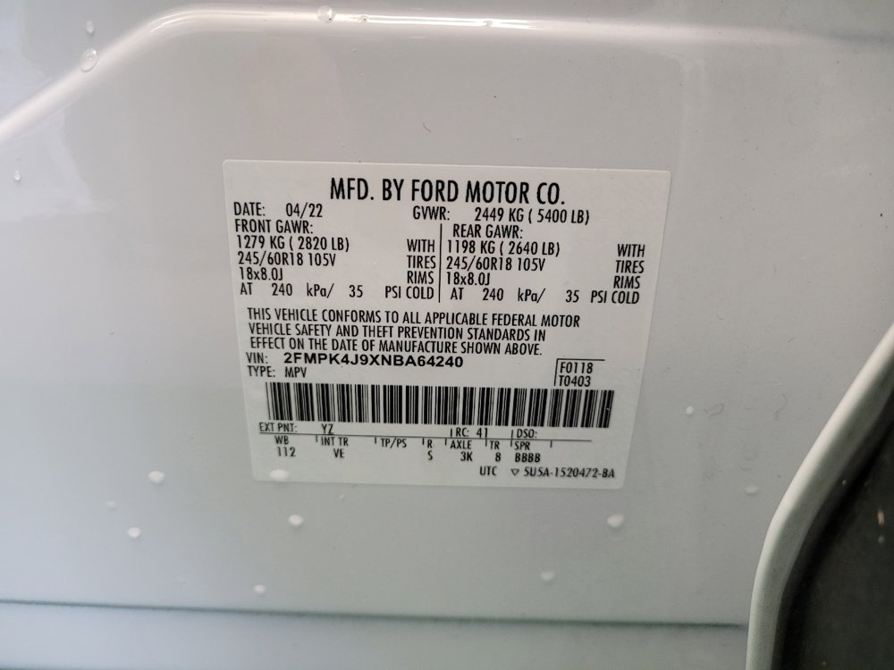 Used 2022 Ford Edge SEL w/ Cargo Accessory Package image 33