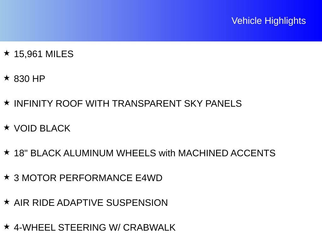Used 2024 GMC Hummer EV 3X w/ Extreme Off-Road Package AWD/4WD image 7