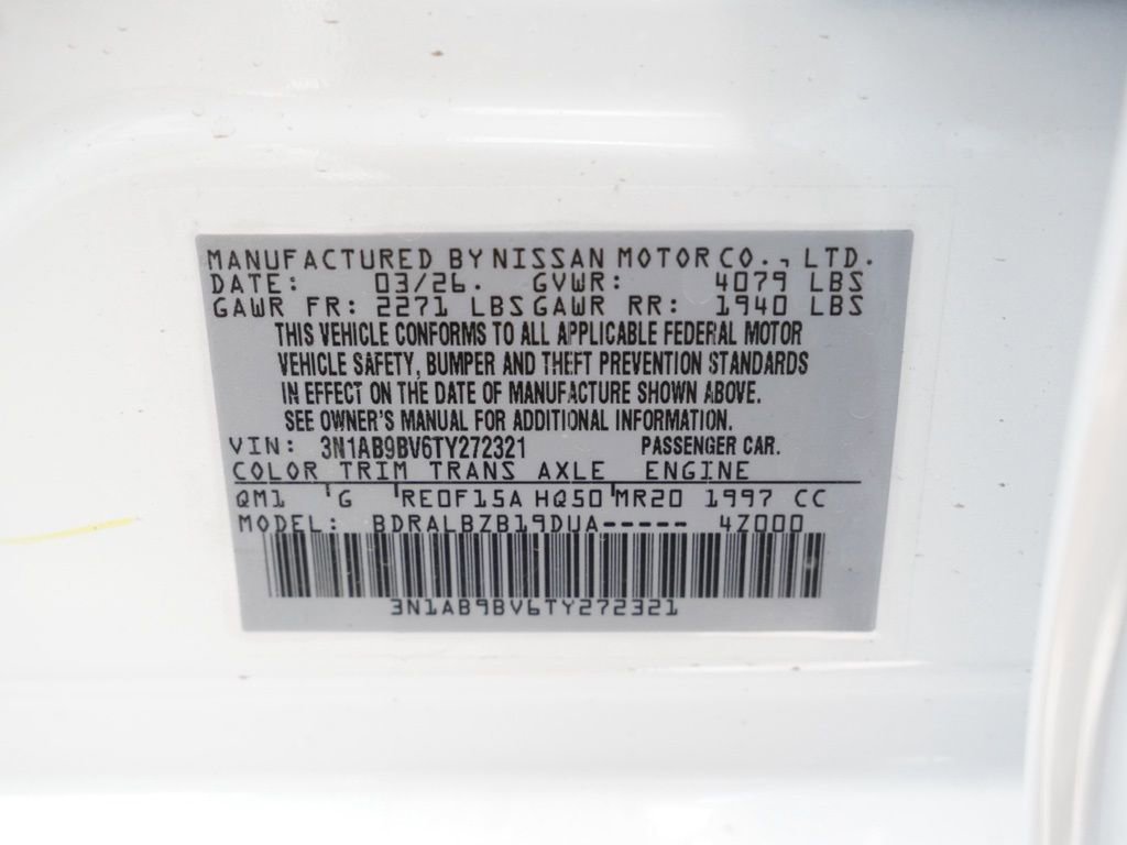 New 2026 Nissan Sentra S FWD image 26