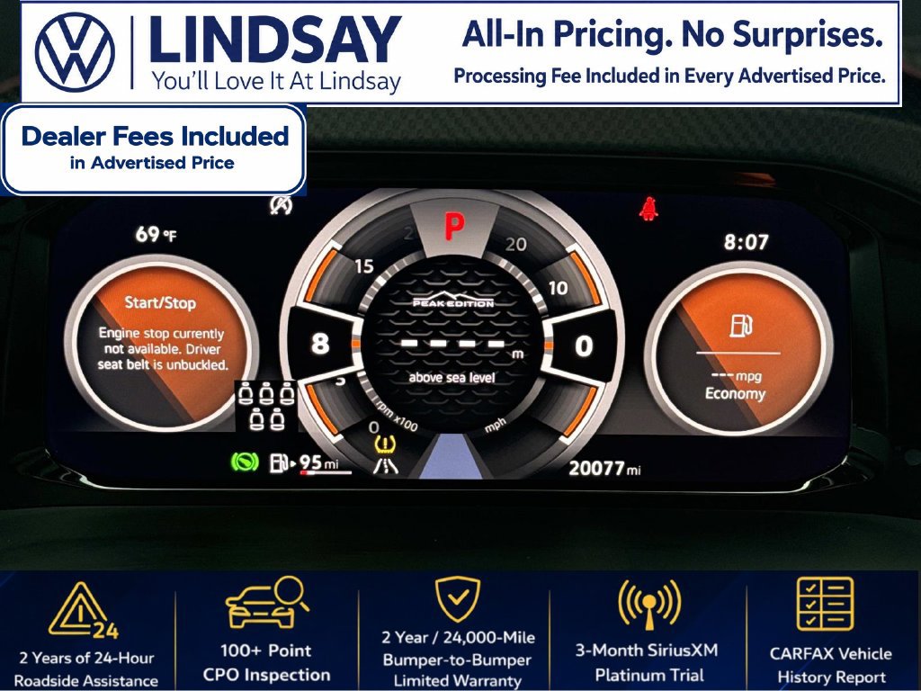 Used 2025 Volkswagen Atlas Peak Edition SE AWD/4WD image 25