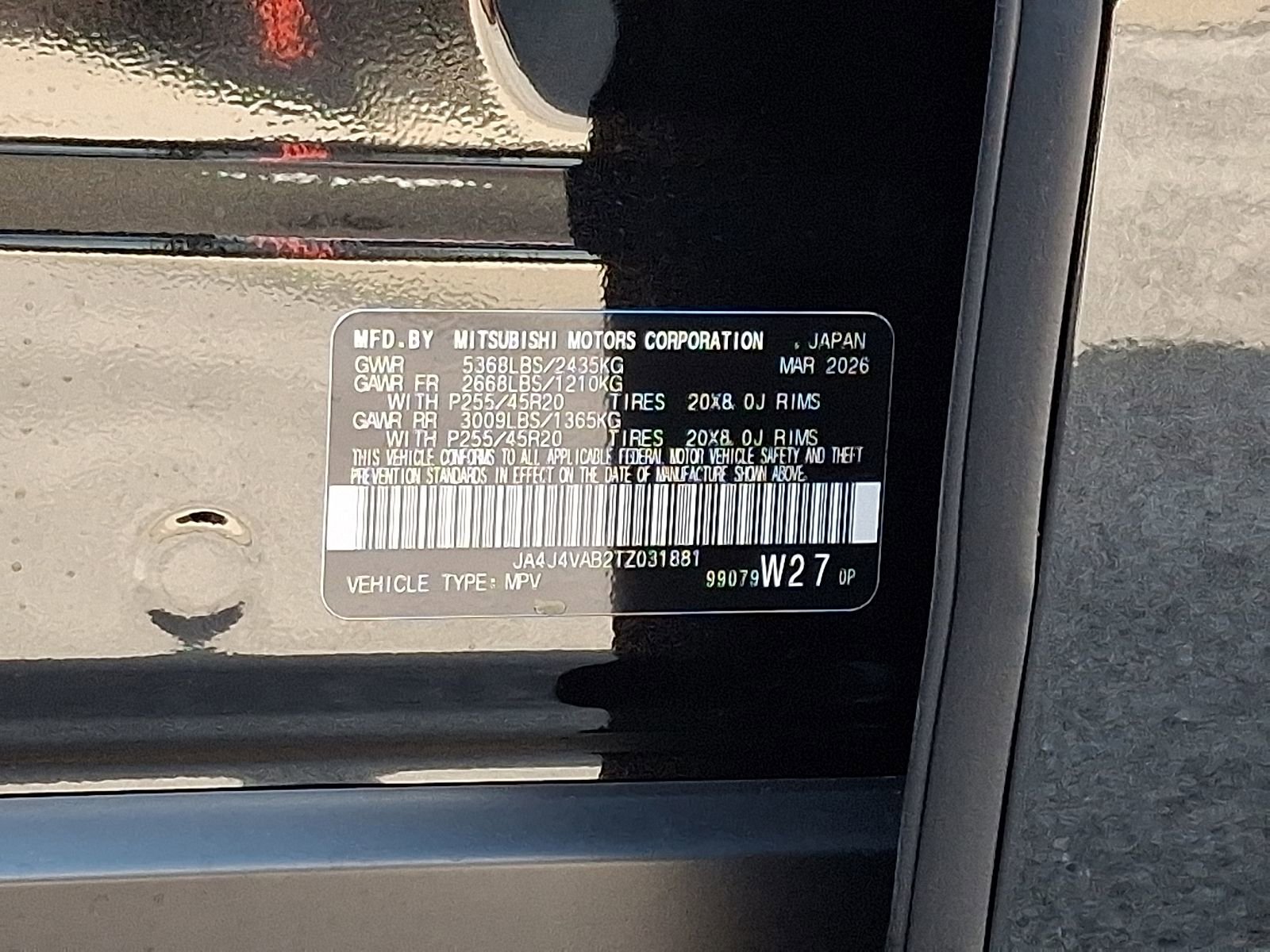 New 2026 Mitsubishi Outlander LE AWD/4WD image 21