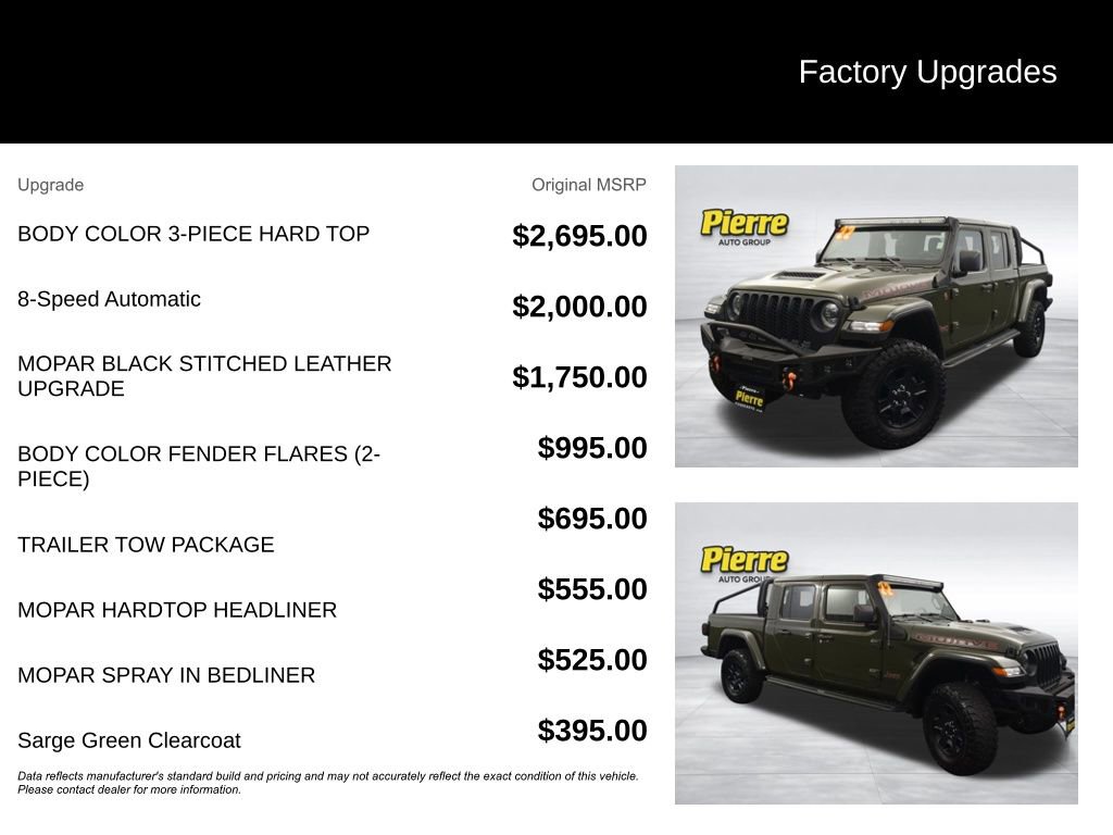Used 2022 Jeep Gladiator Mojave w/ Trailer Tow Package image 13