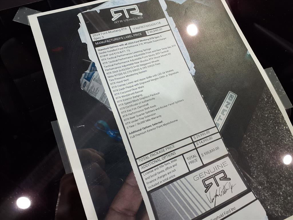 Used 2024 Ford Mustang GT Premium w/ GT Performance Package image 10