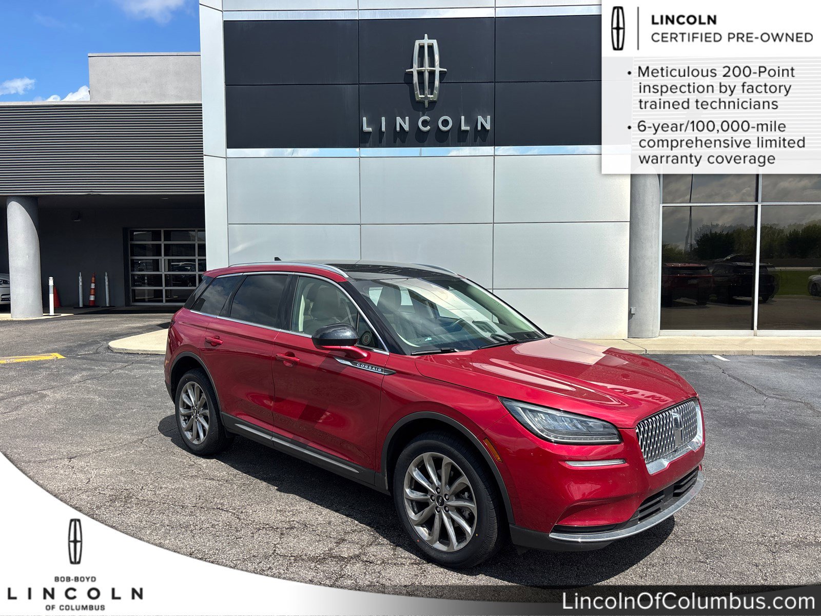 Certified 2022 Lincoln Corsair AWD w/ Premium Package