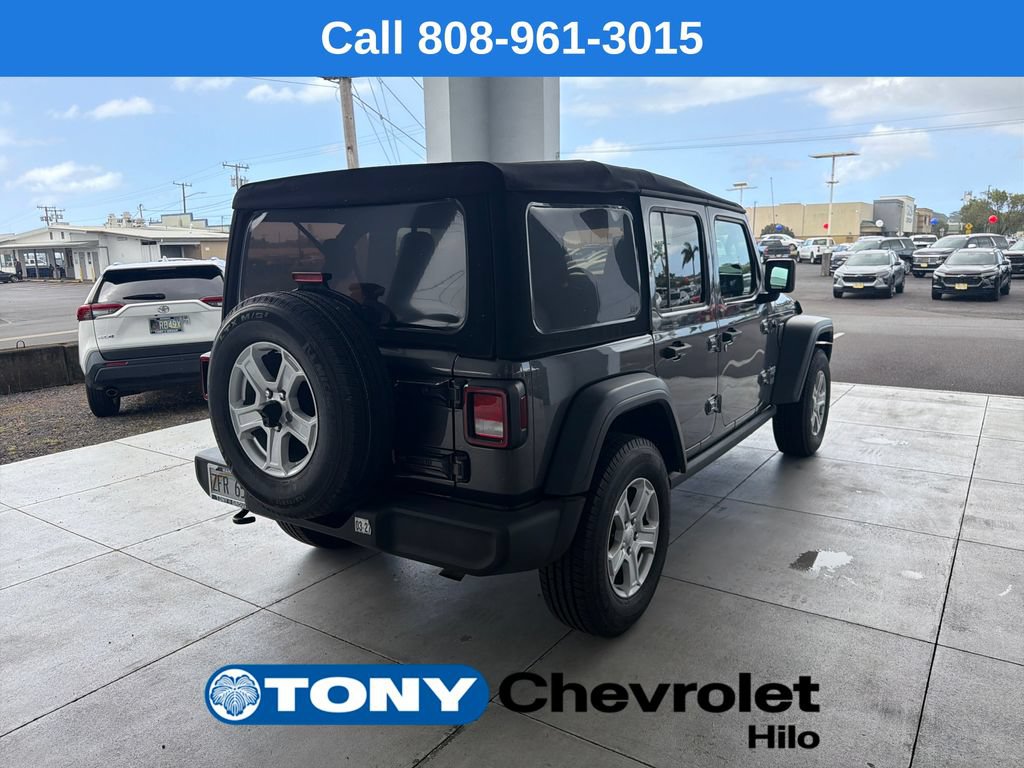 Used 2019 Jeep Wrangler Unlimited Sport S AWD/4WD image 5