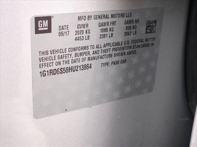 Used 2017 Chevrolet Volt Premier w/ Driver Confidence II Package FWD image 22