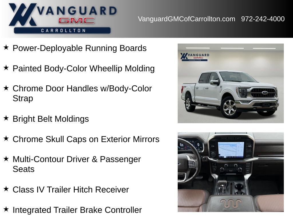 Used 2021 Ford F150 King Ranch w/ Equipment Group 601A High image 12