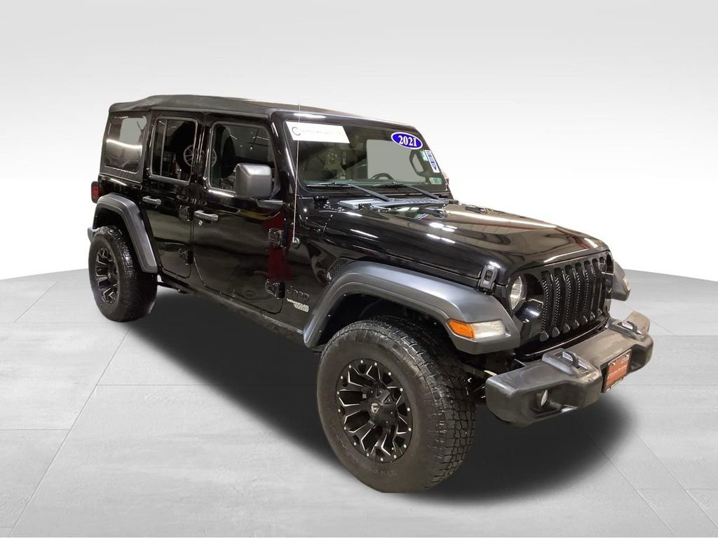Certified 2021 Jeep Wrangler Unlimited Sport image 3