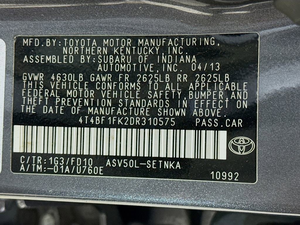 Used 2013 Toyota Camry LE FWD image 33