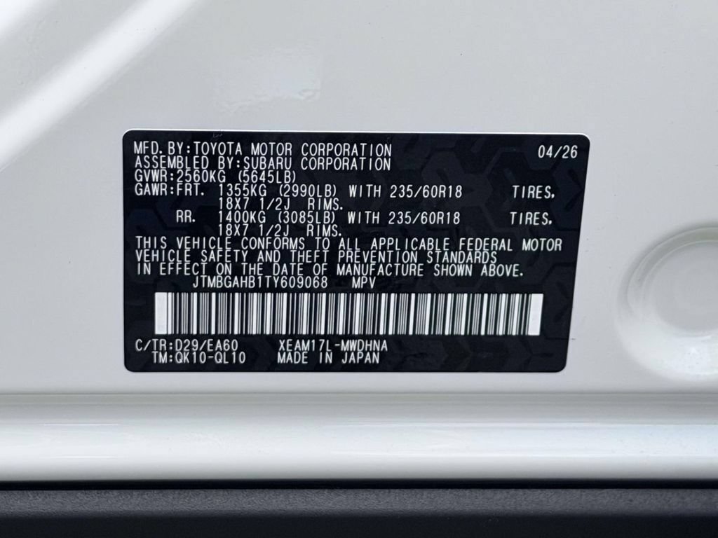 New 2026 Toyota bZ Woodland AWD/4WD image 26