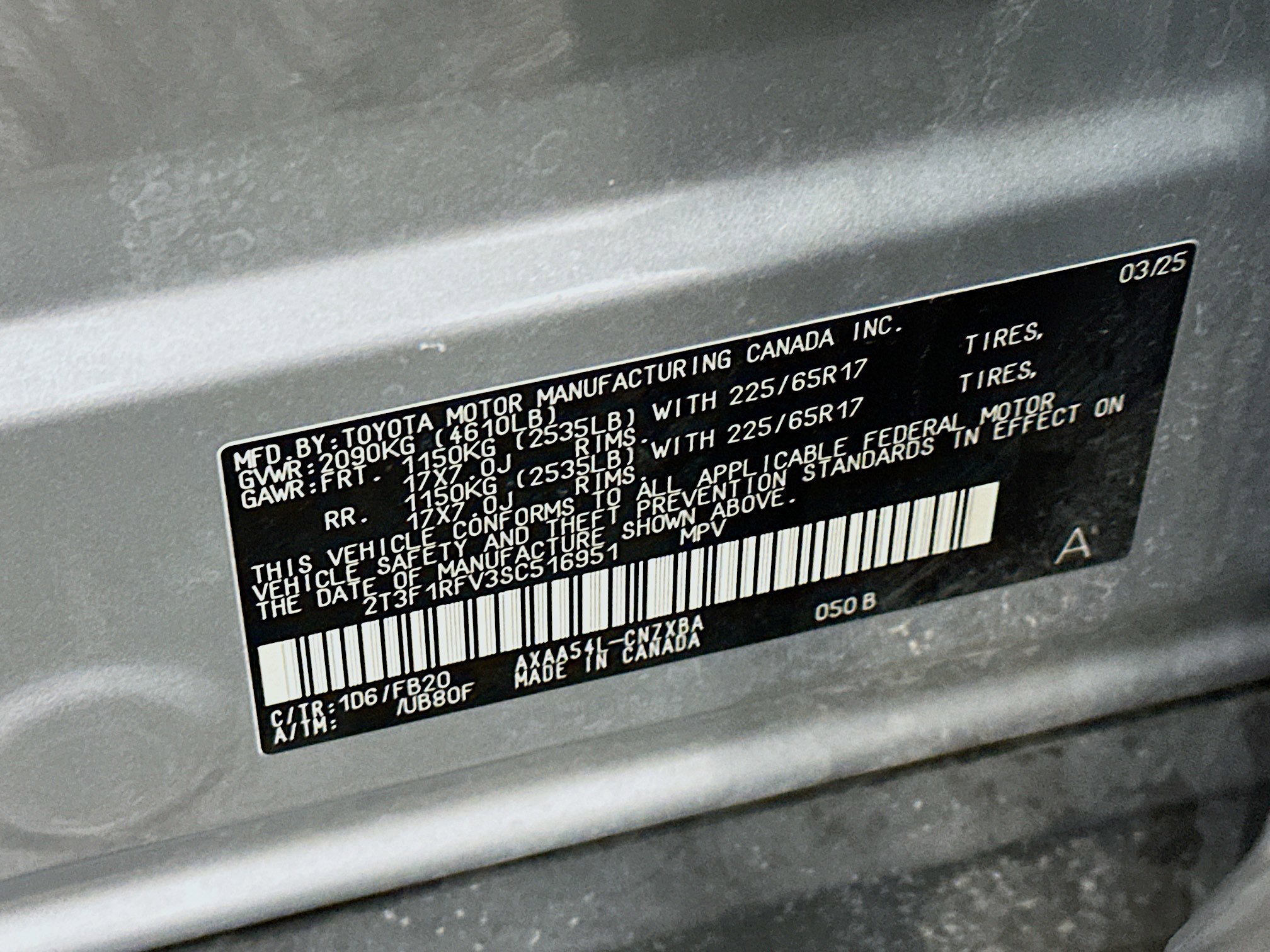 Used 2025 Toyota RAV4 LE image 12