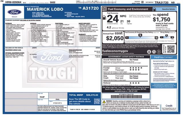 New 2026 Ford Maverick Lobo AWD/4WD image 25