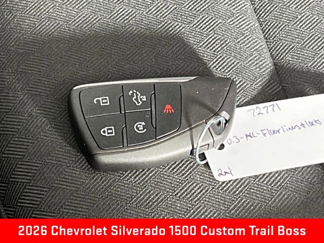 New 2026 Chevrolet Silverado 1500 Custom Trail Boss image 24