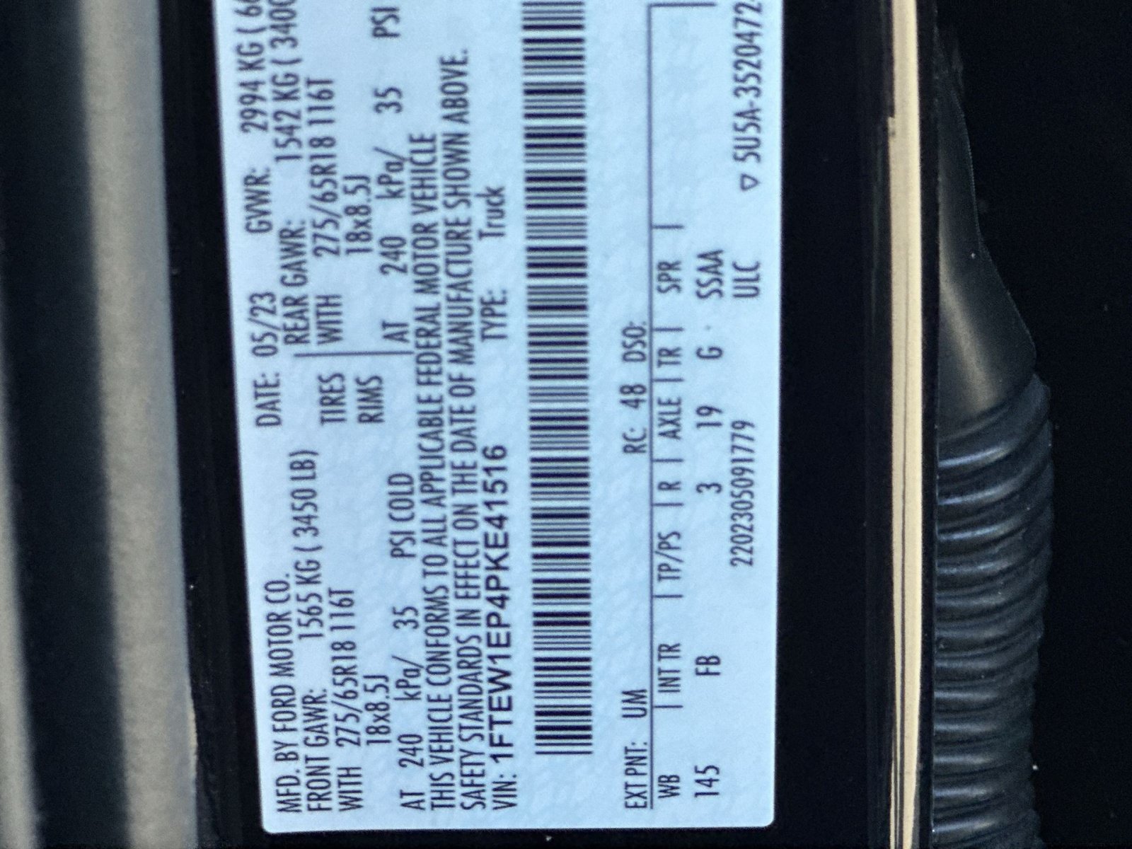 Used 2023 Ford F150 XLT w/ Equipment Group 302A High AWD/4WD image 29