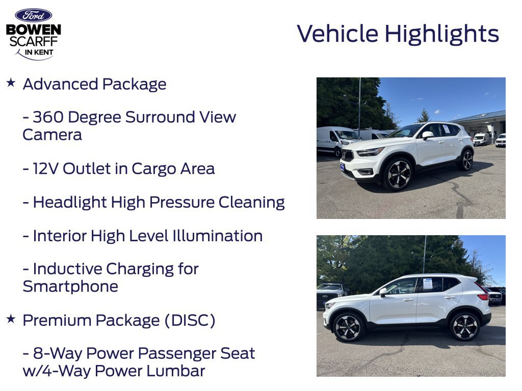 Used 2021 Volvo XC40 T5 Momentum w/ Premium Package AWD/4WD image 8