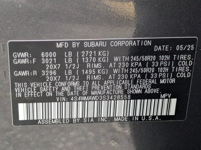 Used 2025 Subaru Ascent Bronze Edition AWD/4WD image 30