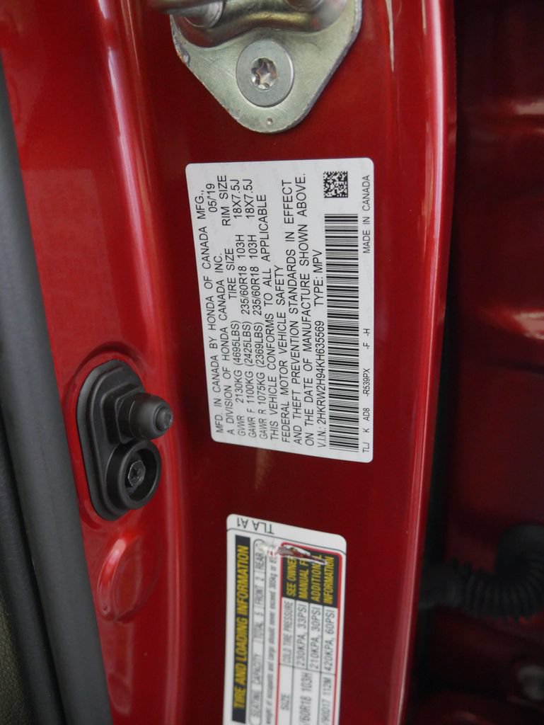Certified 2019 Honda CR-V Touring image 18