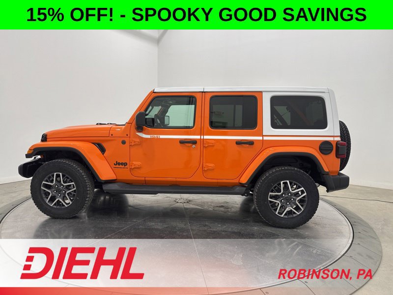 New 2026 Jeep Wrangler Unlimited Sahara w/ Whitecap Package AWD/4WD image 4
