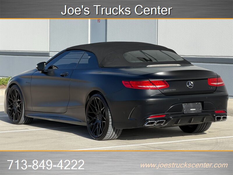Used 2017 Mercedes-Benz S 63 AMG 4MATIC Cabriolet w/ Driver Assistance Package image 14