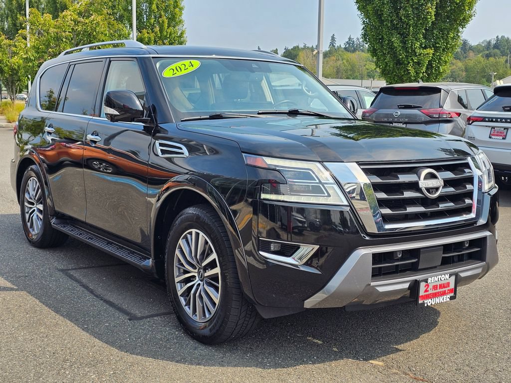 Used 2024 Nissan Armada SL w/ Captain's Chairs Package AWD/4WD image 3