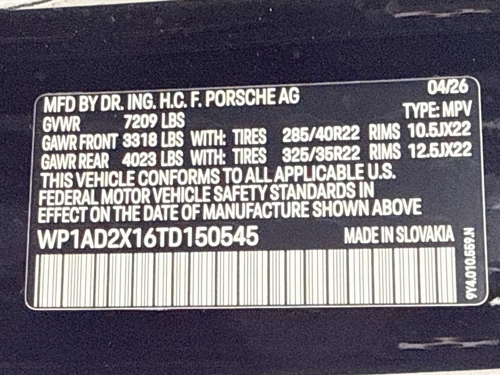 New 2026 Porsche Cayenne Turbo AWD/4WD image 35