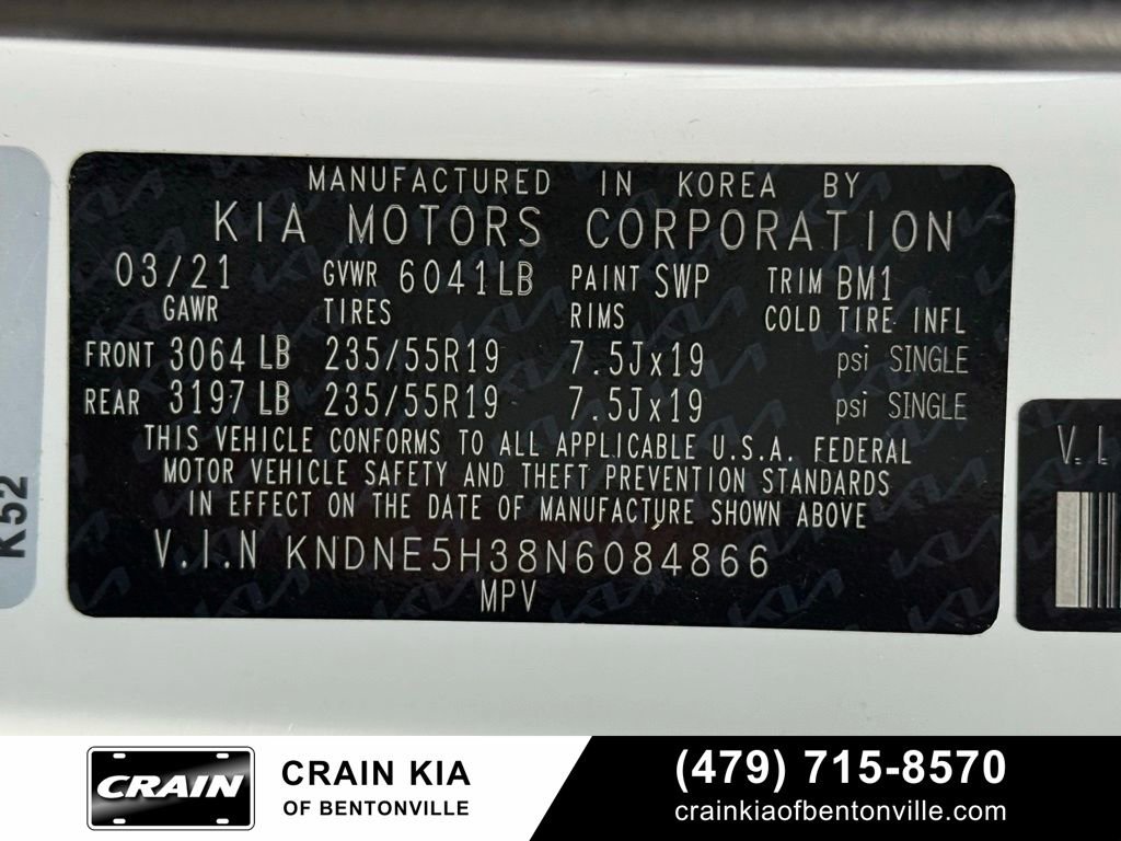 Used 2022 Kia Carnival SX image 37