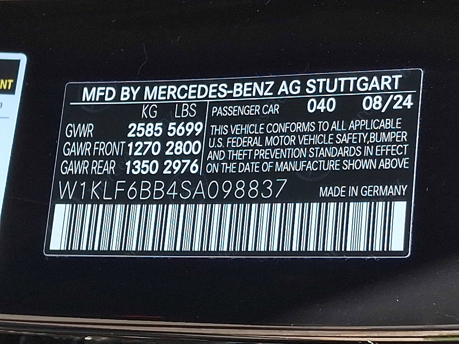 Certified 2025 Mercedes-Benz E 450 4MATIC Sedan image 24