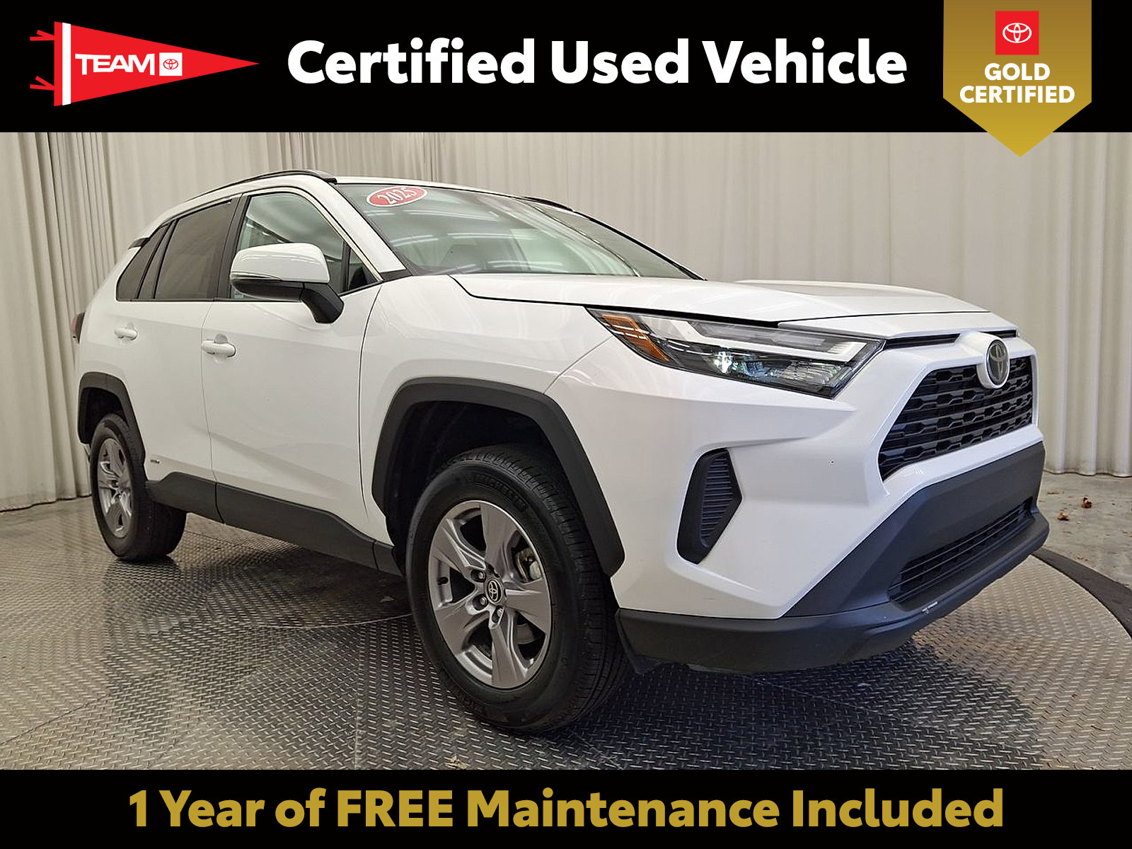Certified 2025 Toyota RAV4 XLE