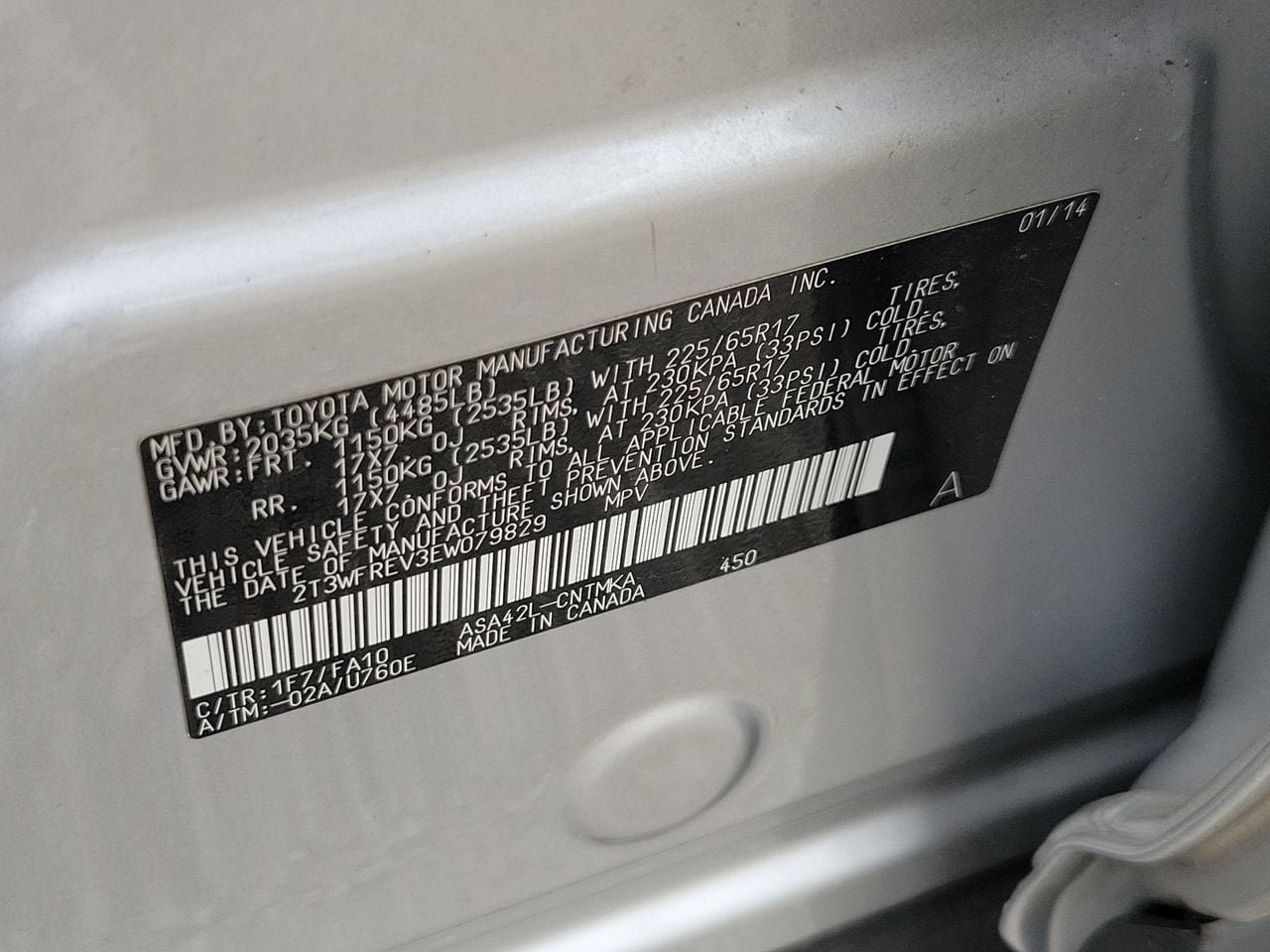 Used 2014 Toyota RAV4 XLE FWD image 31