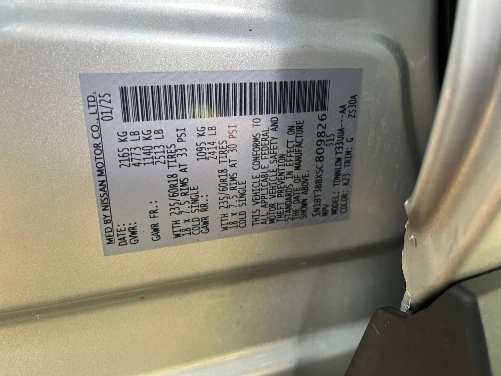 Used 2025 Nissan Rogue SV AWD/4WD image 29