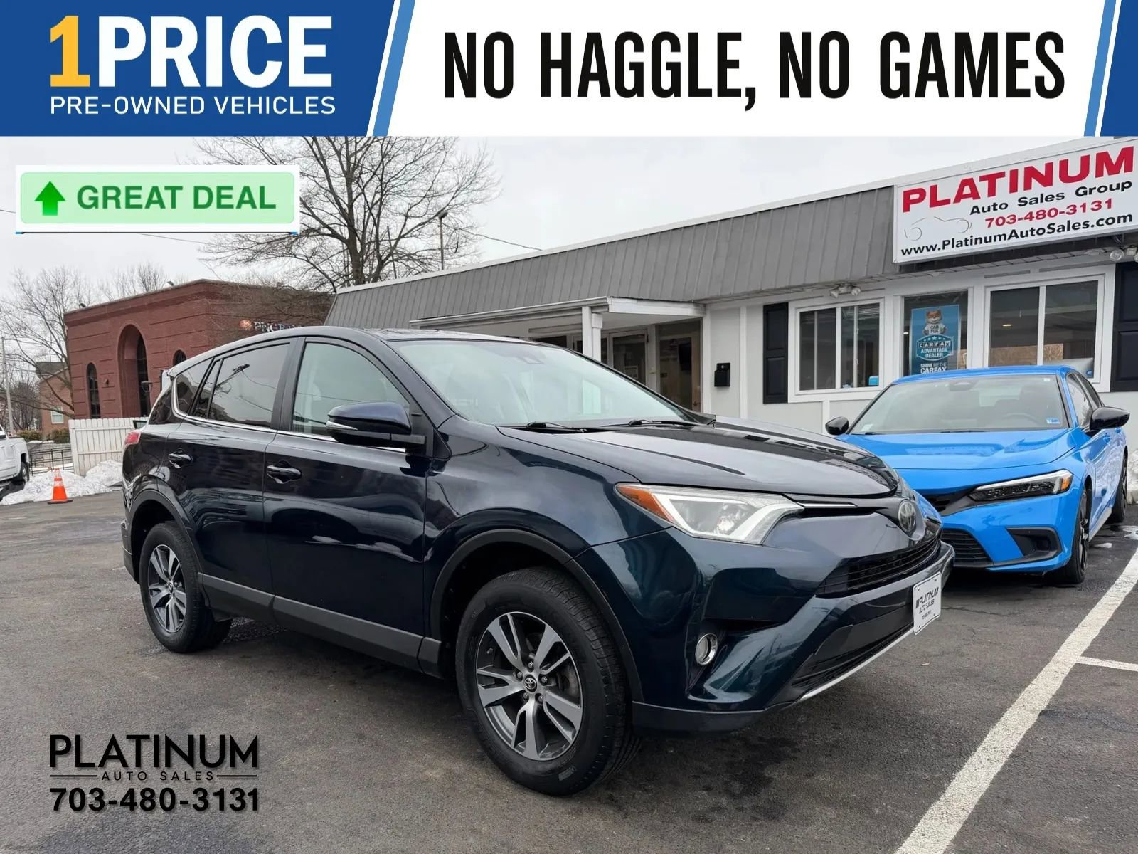 Used 2018 Toyota RAV4 XLE image 1